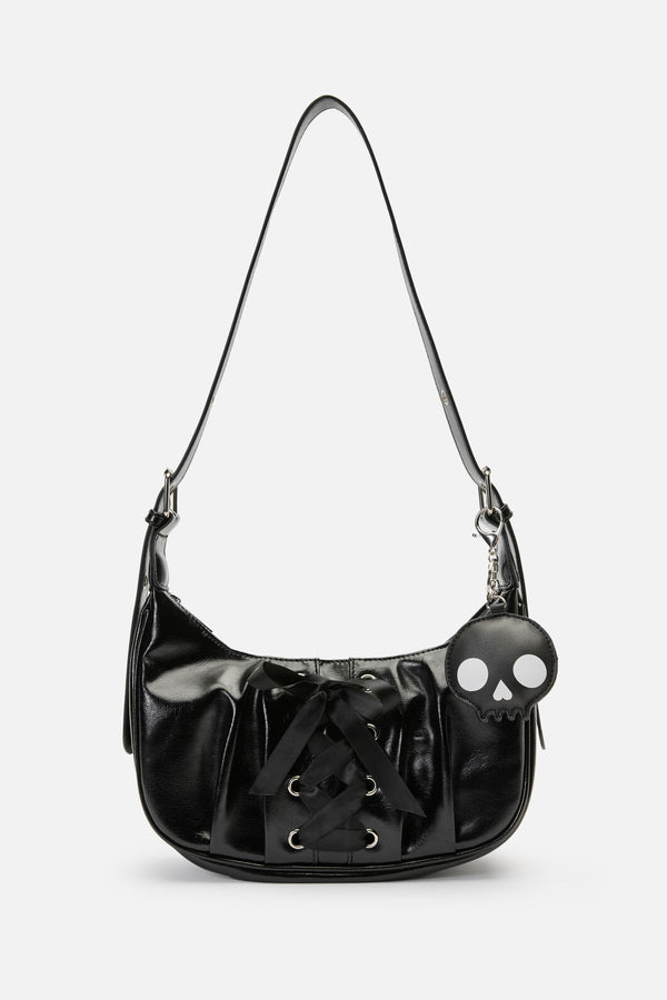 Black Friday - Skull Key Bag Charm - black