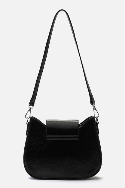Black Friday - Centre Heart Structured Bag - black