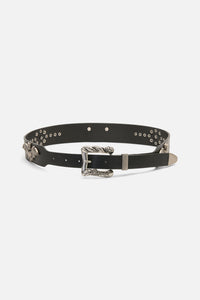 Black Friday - Bat & Stud Belt - black