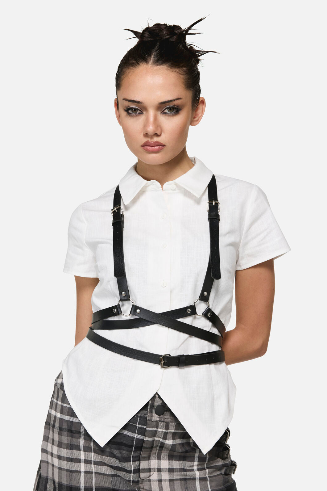 Black Friday - Cross Over Harness - black