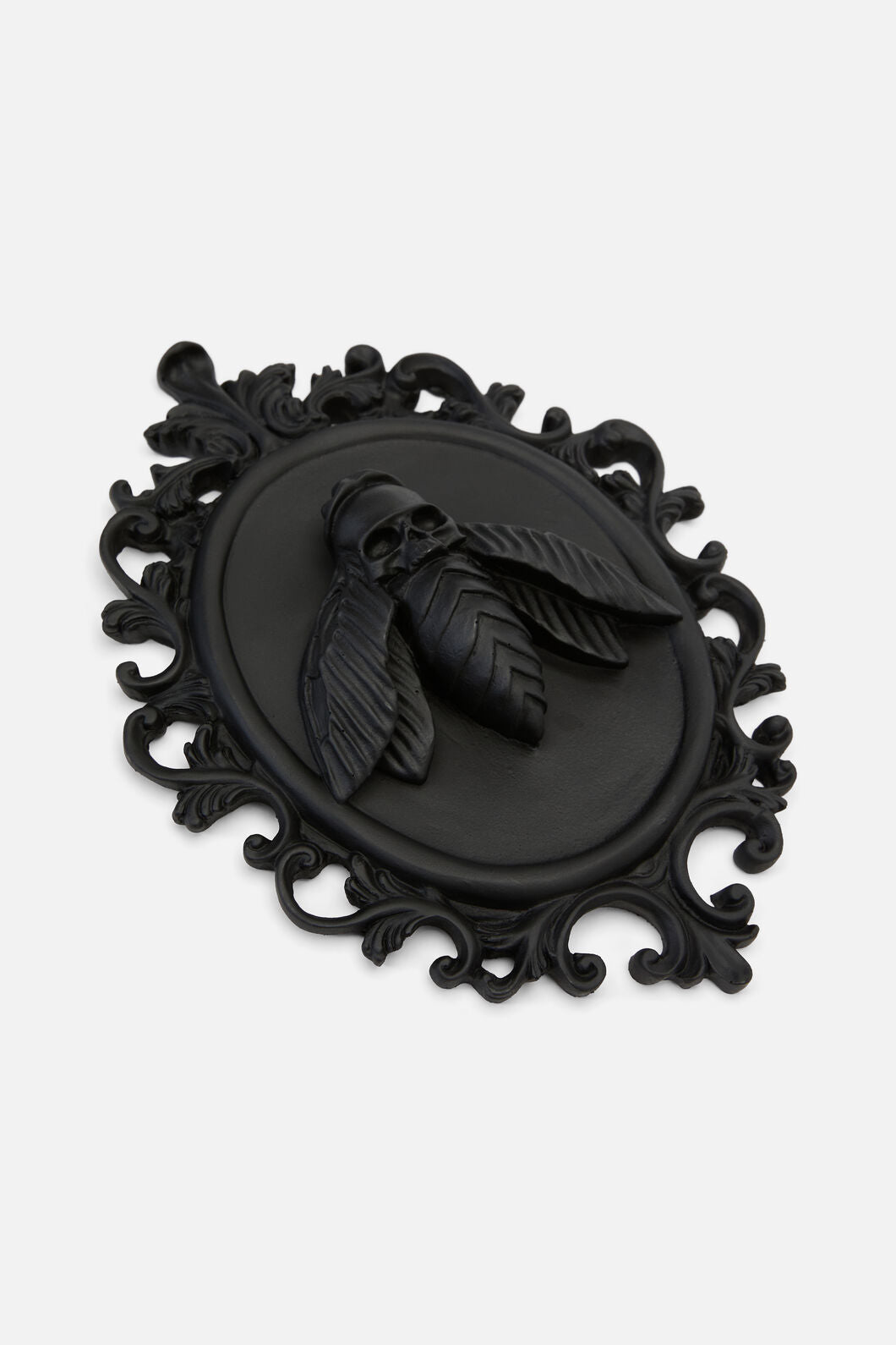 Black Friday - Death Moth Cameo Wall Hanging - black