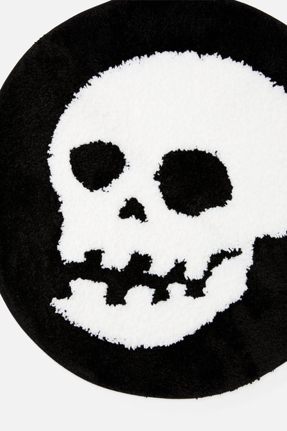 Black Friday - Cranium Skull Rug - black