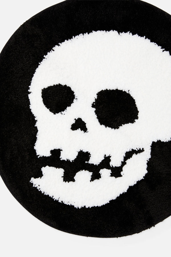 Black Friday - Cranium Skull Rug - black