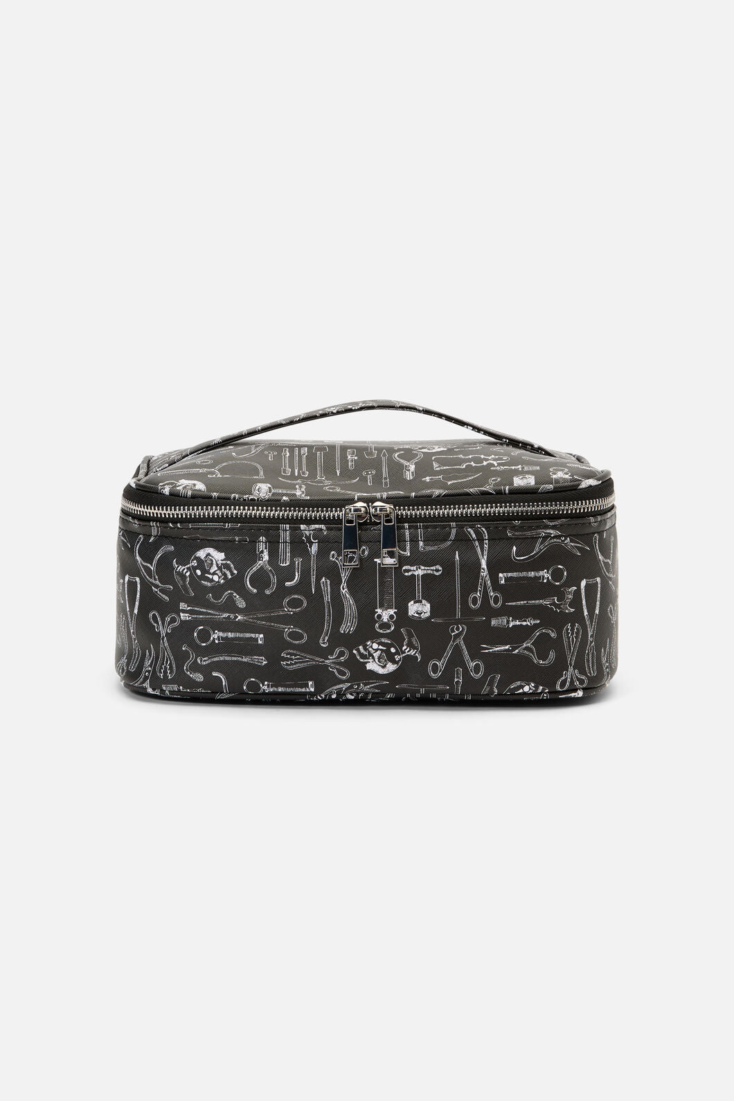 Black Friday - Barbaric Cosmetic Case - black-white