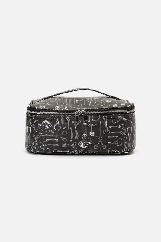 Black Friday - Barbaric Cosmetic Case - black-white