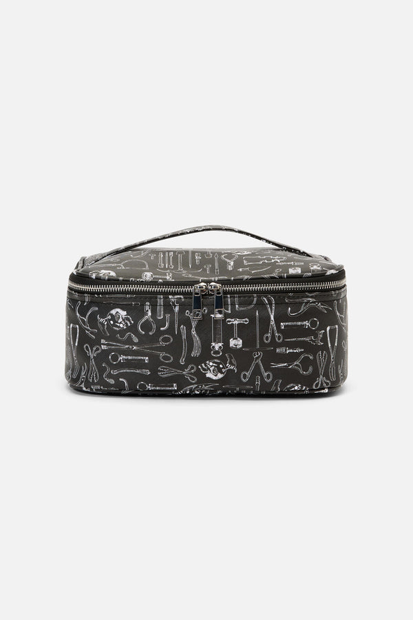 Black Friday - Barbaric Cosmetic Case - black-white