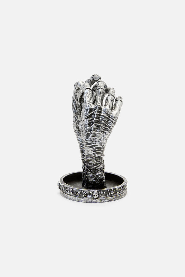 Black Friday - Hand Heart Jewellery Holder - grey