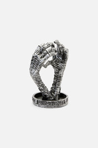 Black Friday - Hand Heart Jewellery Holder - grey