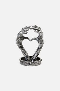Black Friday - Hand Heart Jewellery Holder - grey