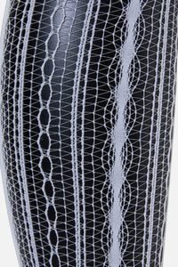 Black Friday - White Vertical Fishnet Tights - white