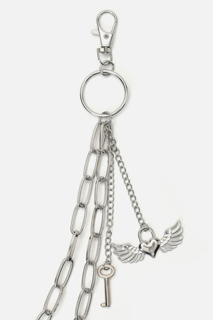 Black Friday - Lock & Key Pant Chain - silver