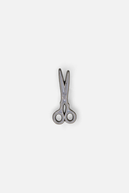 Black Friday - Scissor Snips Pin - silver