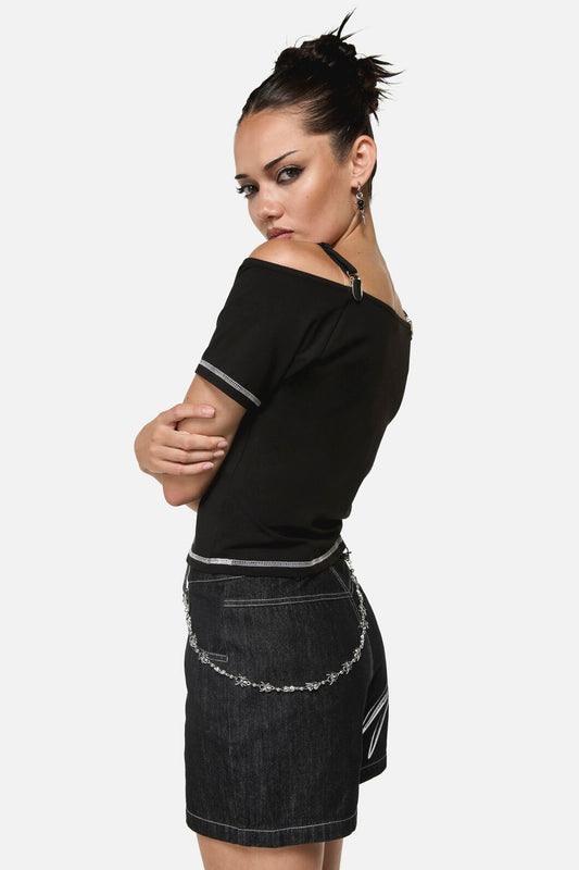 Black Friday - Spider Pants Chain - silver