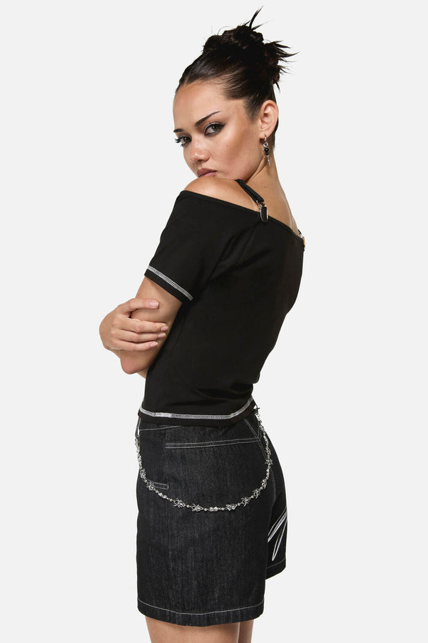 Black Friday - Spider Pants Chain - silver