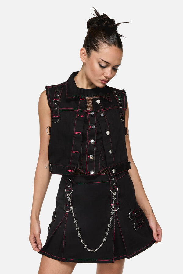 Black Friday - Spider Pants Chain - silver