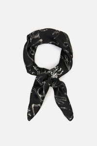 Black Friday - Barbaric Satin Scarf - black