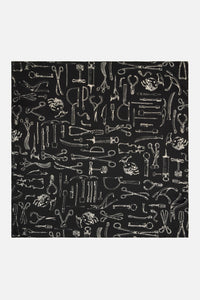 Black Friday - Barbaric Satin Scarf - black