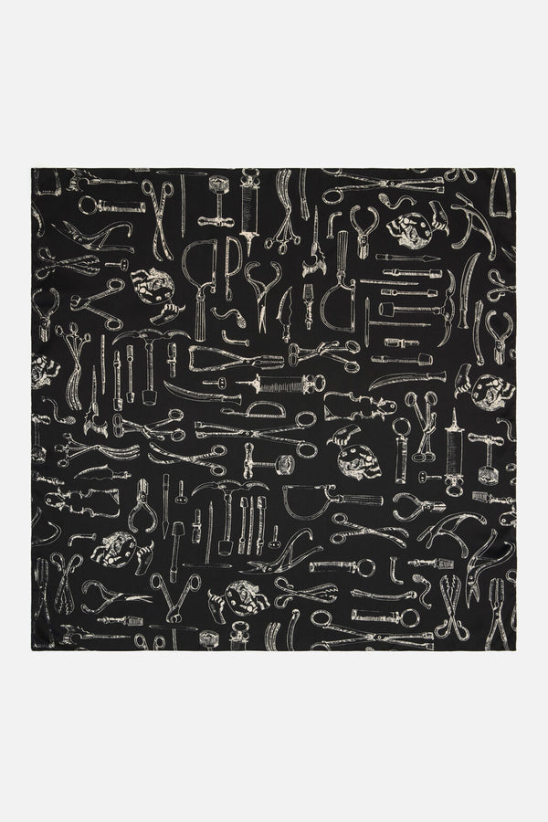 Black Friday - Barbaric Satin Scarf - black