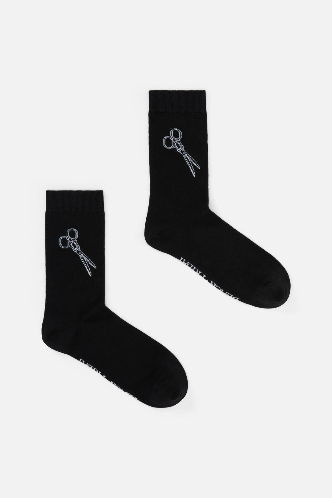 Black Friday - Scissor Snips Socks - black