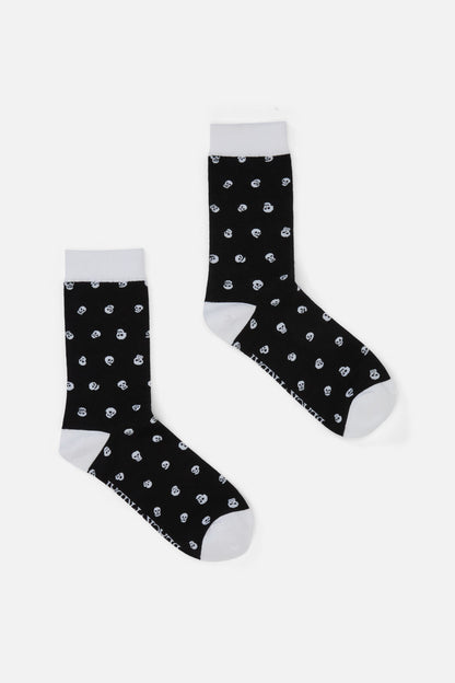 Black Friday - Cranium Skull Socks - black
