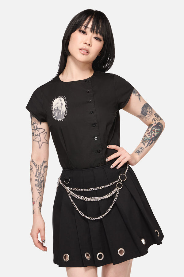 Black Friday - Hip Chain Belt - silver