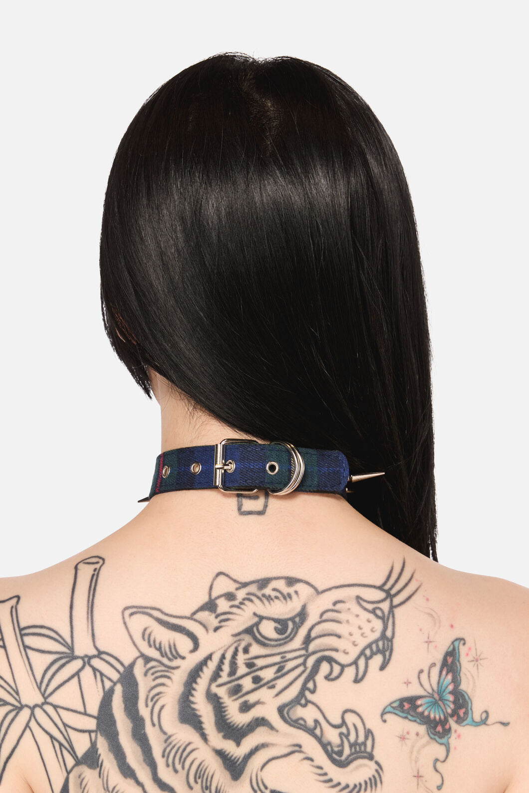 Black Friday - Diablo Goth Tartan Choker - multi