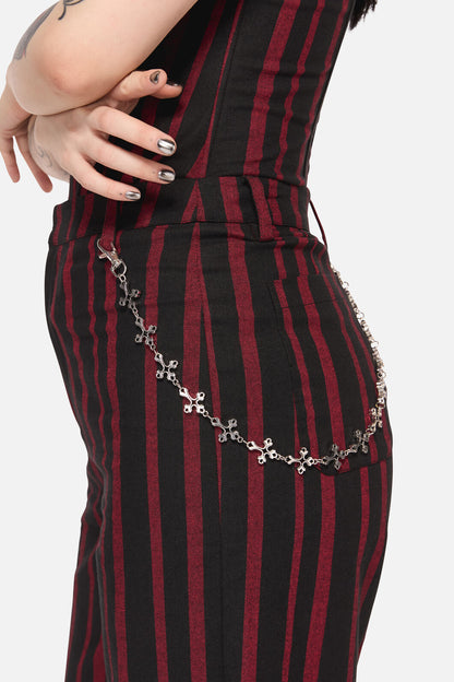 Black Friday - Cross Charm Chain - silver