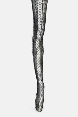 Black Friday - Mesh Tights - black
