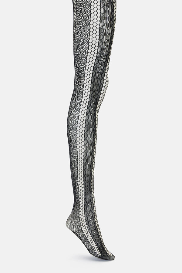 Black Friday - Mesh Tights - black