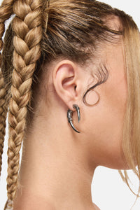 Black Friday - Talons Earrings - silver