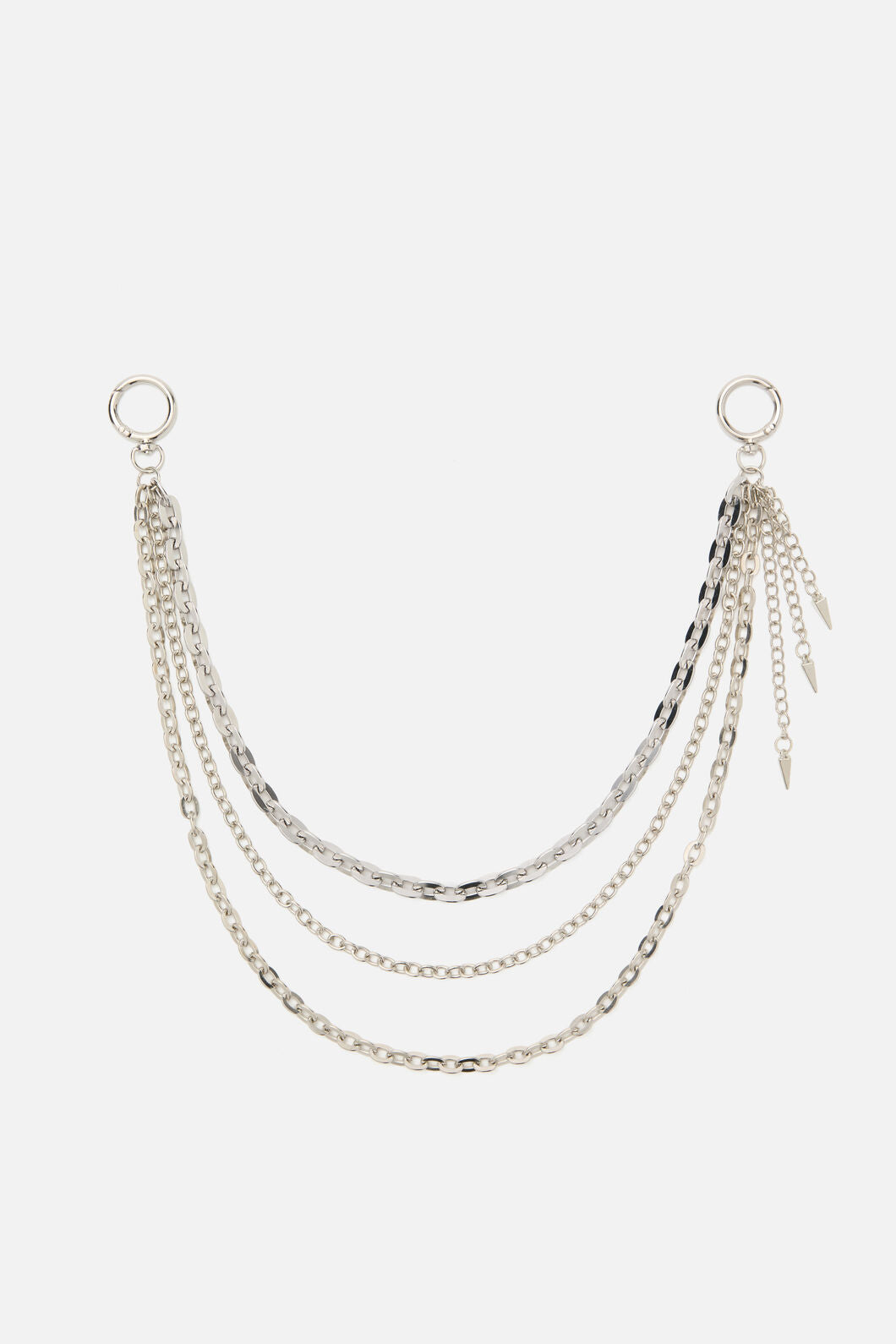 Black Friday - Drop Chain Pant Chain - silver