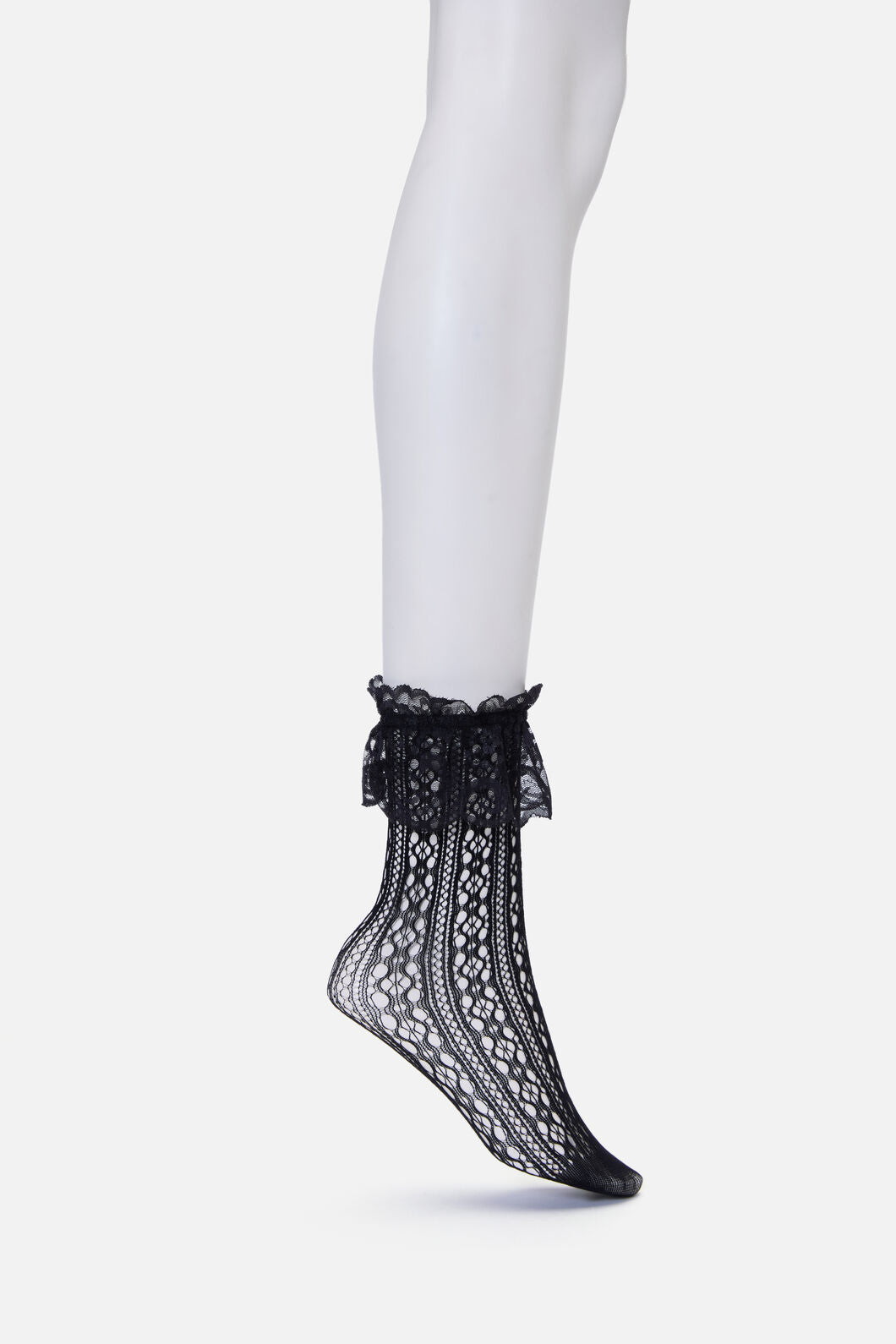 Black Friday - Lace Top Lace Socks - black