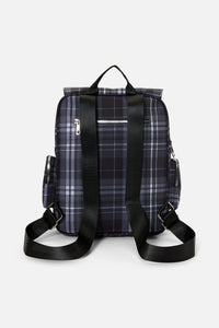 Black Friday - Grey Tartan Backpack - grey
