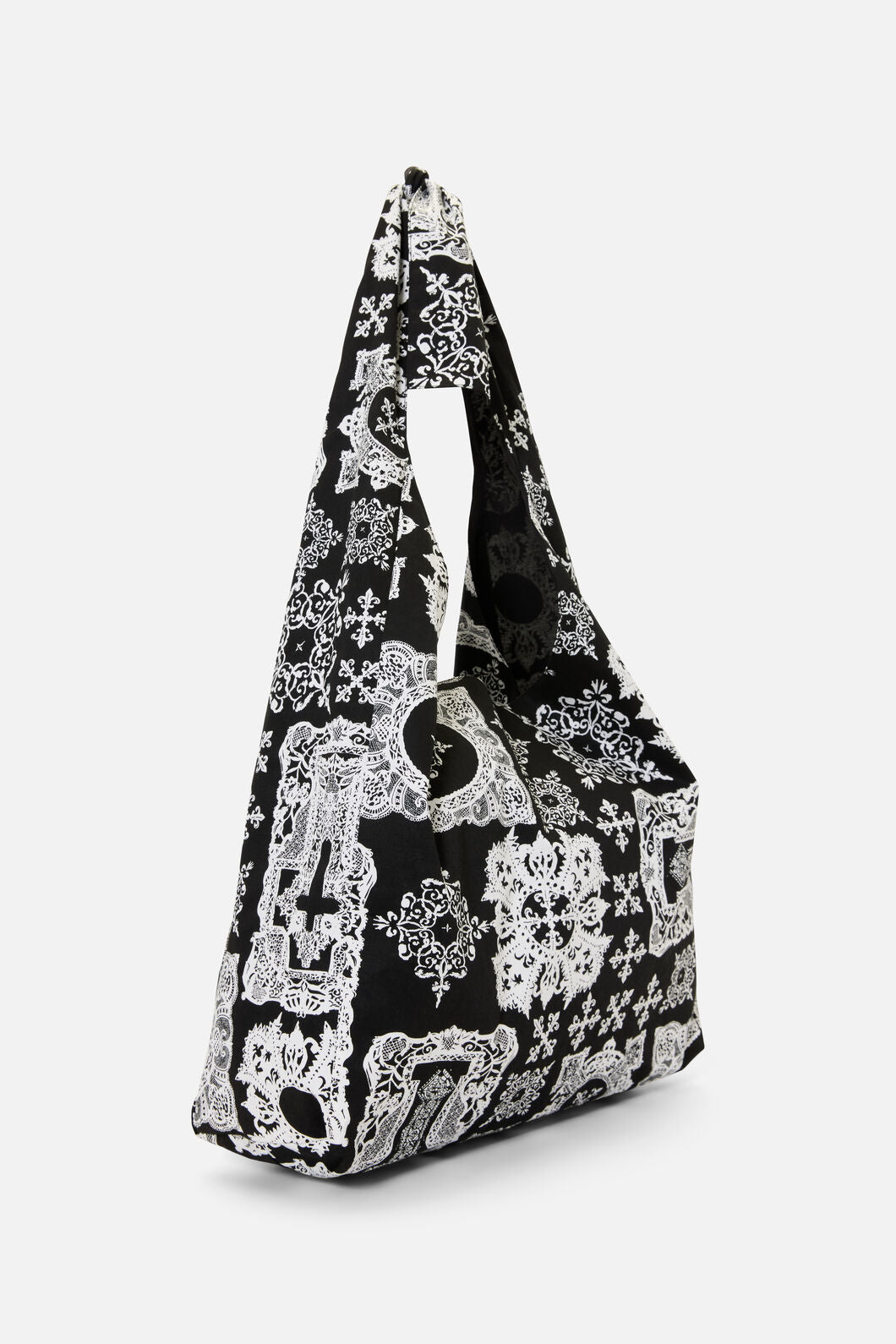 Black Friday - Crossed Slouch Bag - black