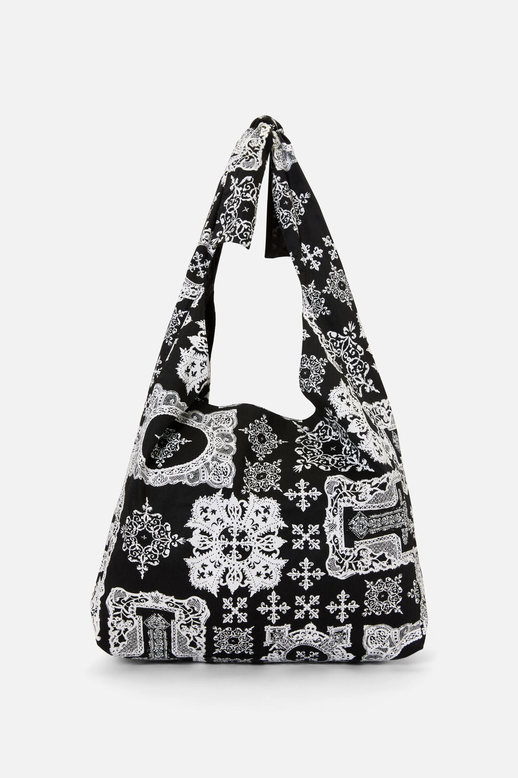 Black Friday - Crossed Slouch Bag - black