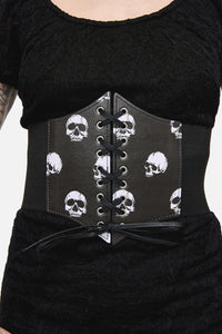 Black Friday - Skulls Waist Belt - black