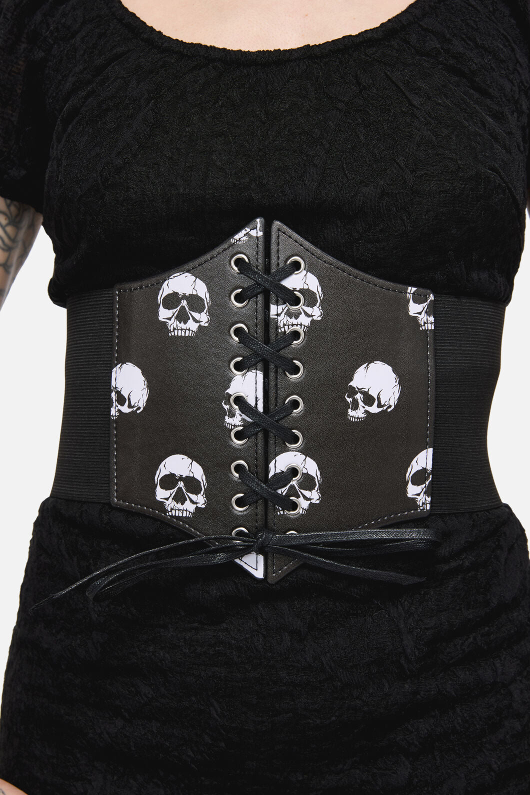 Black Friday - Skulls Waist Belt - black