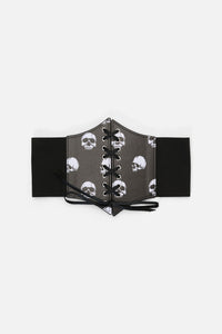 Black Friday - Skulls Waist Belt - black