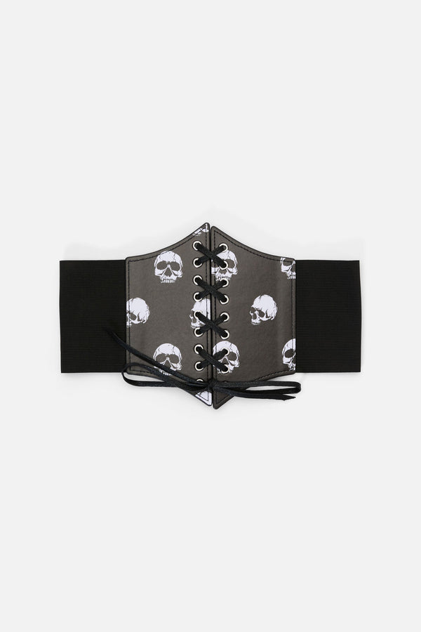 Black Friday - Skulls Waist Belt - black
