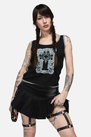 Black Friday - Simple Garter Set - black