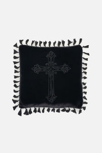 Black Friday - Gothic Cushion Cover - black