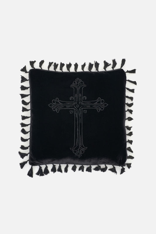 Black Friday - Gothic Cushion Cover - black