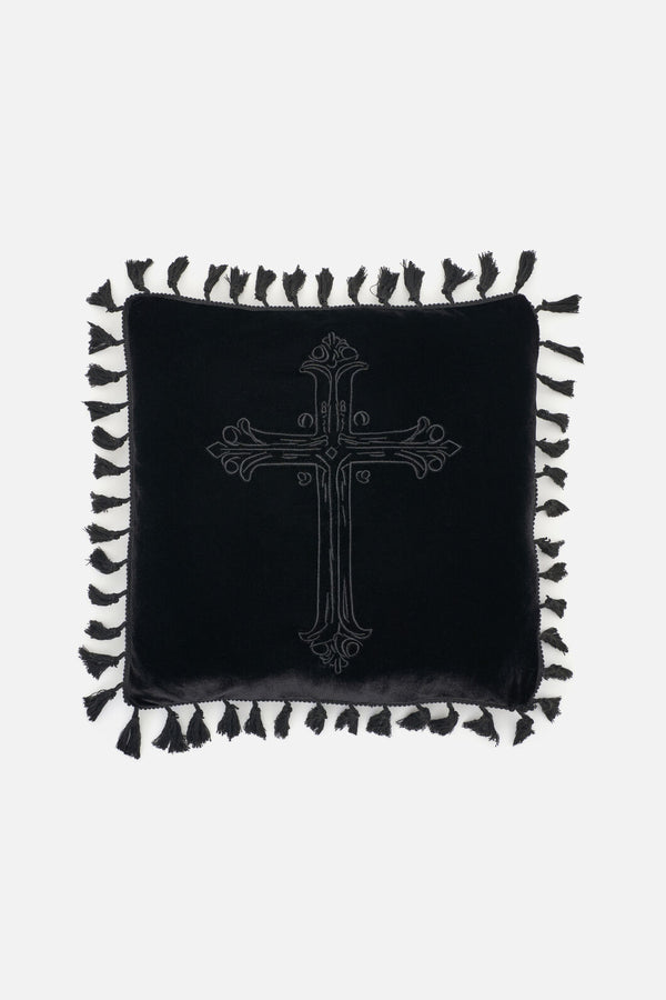 Black Friday - Gothic Cushion Cover - black