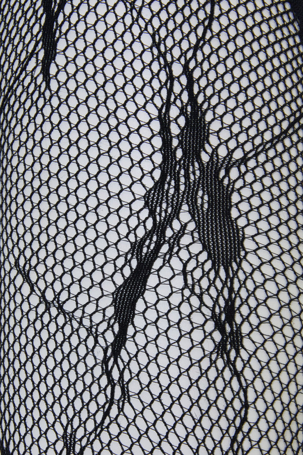Black Friday - Cracked Butterfly Mesh Tights - black