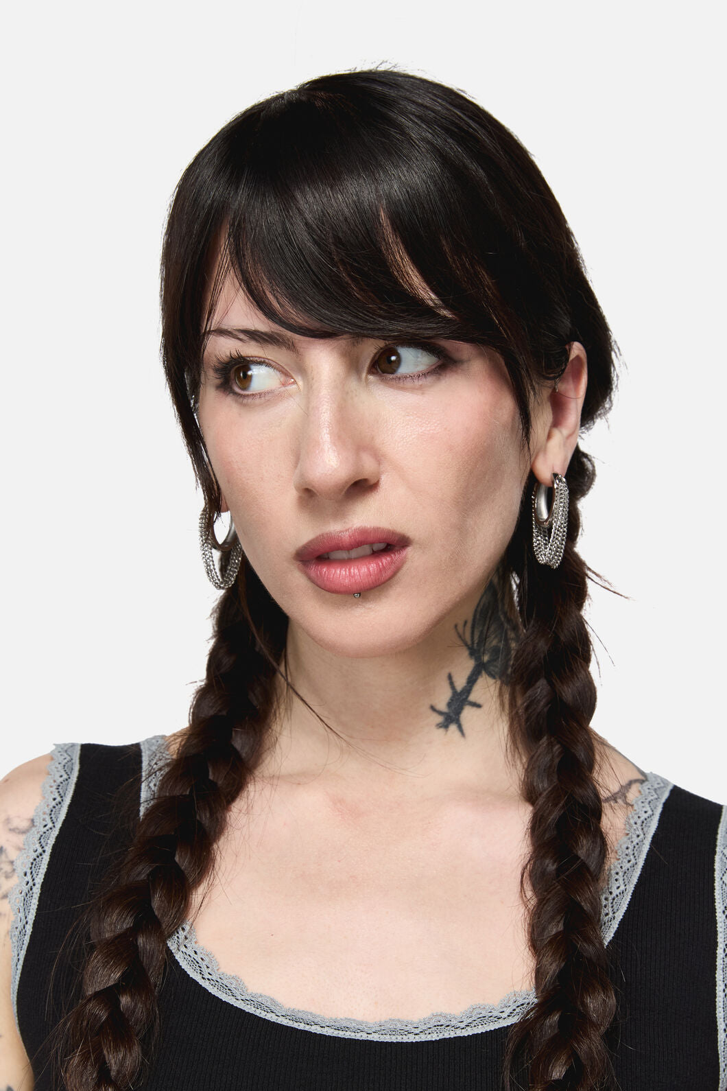 Black Friday - Chained In Hoops - silver