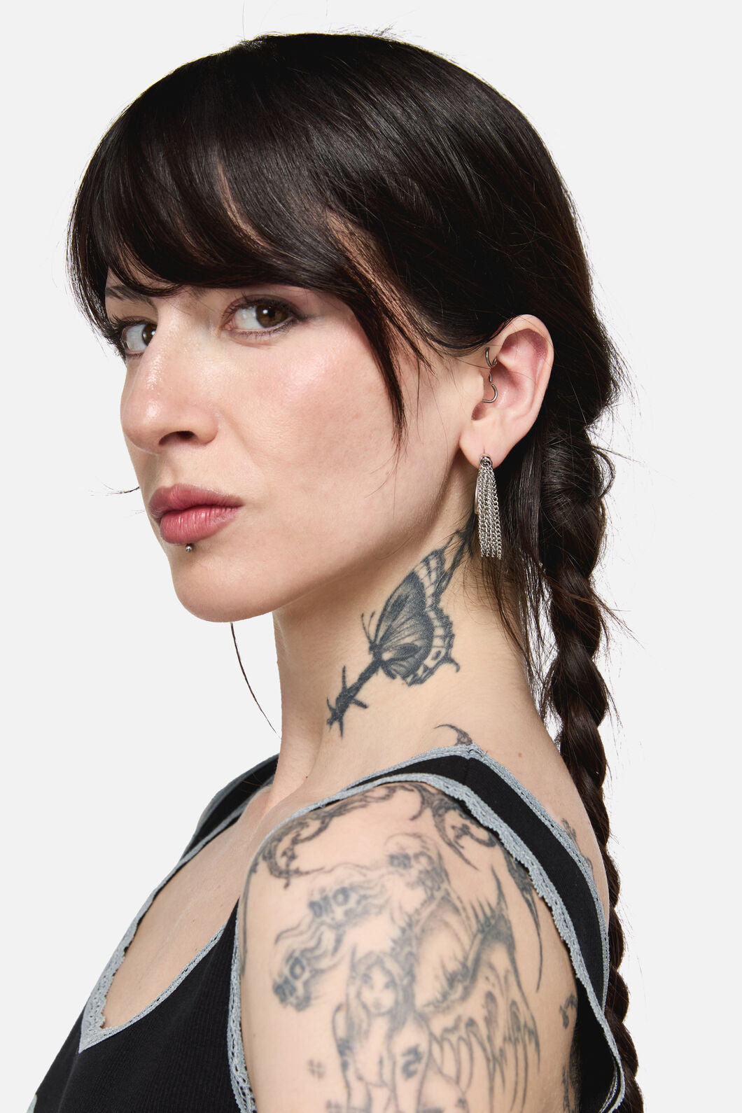 Black Friday - Chained In Hoops - silver