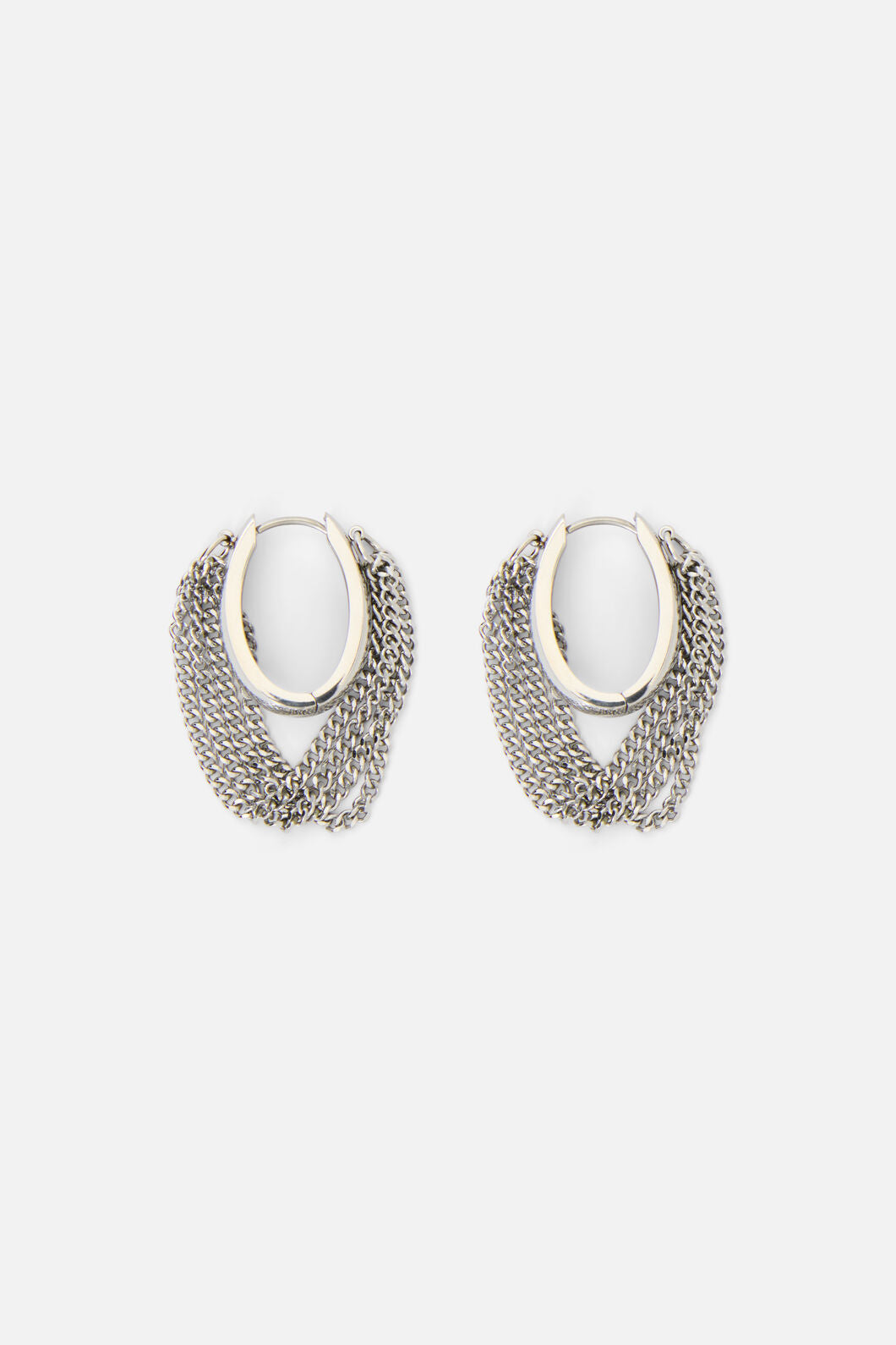 Black Friday - Chained In Hoops - silver