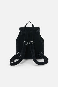 Black Friday - Pretty & Gothic VelvetBackpack - black