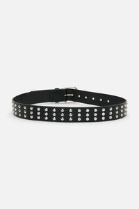 Black Friday - Simple Stud Belt - black