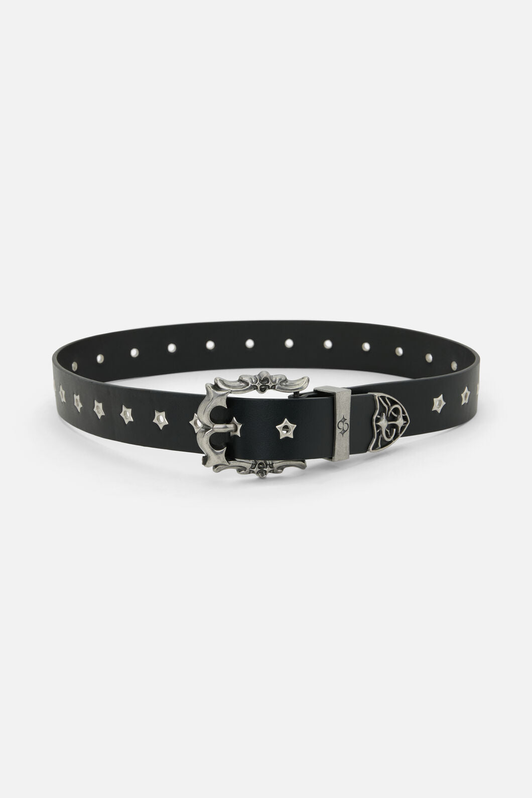 Black Friday - Star Eyelet Belt - black